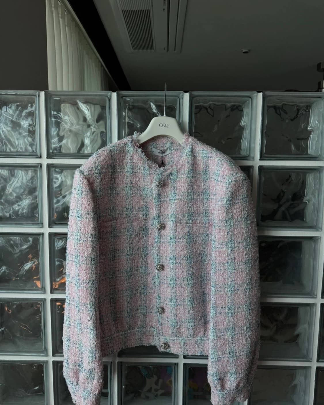 ORR 핑크 트위드 자켓 상품이미지1
