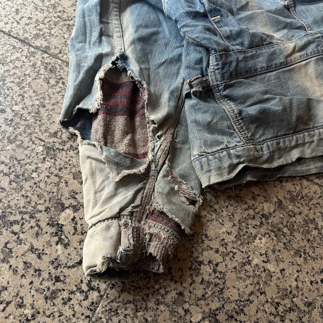 50s Key Imaprial Thrashed Denim Jacket 상품이미지9