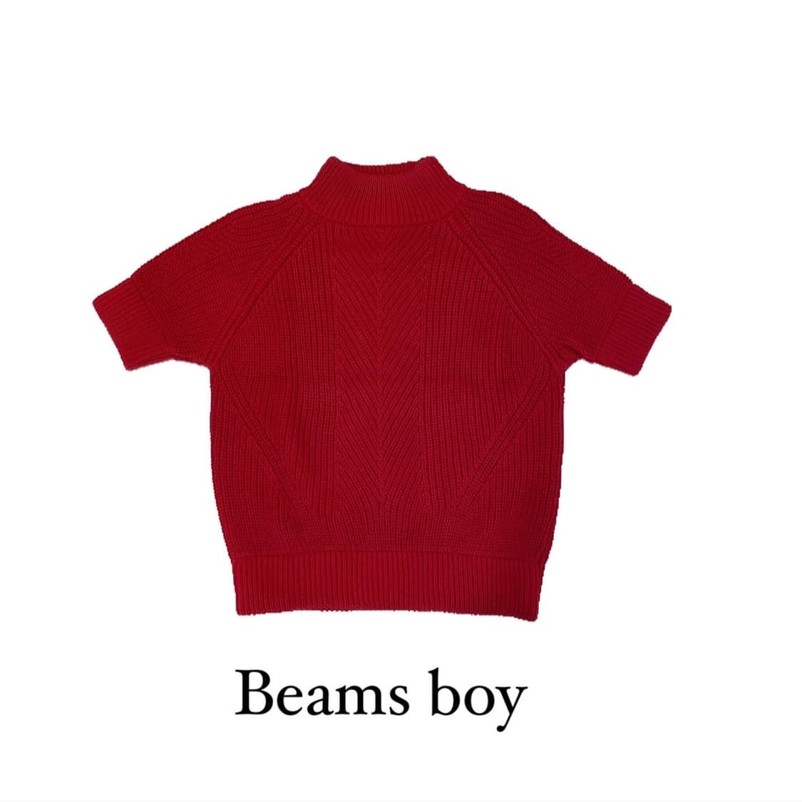 빔즈보이 폴라 반팔니트 상품이미지1