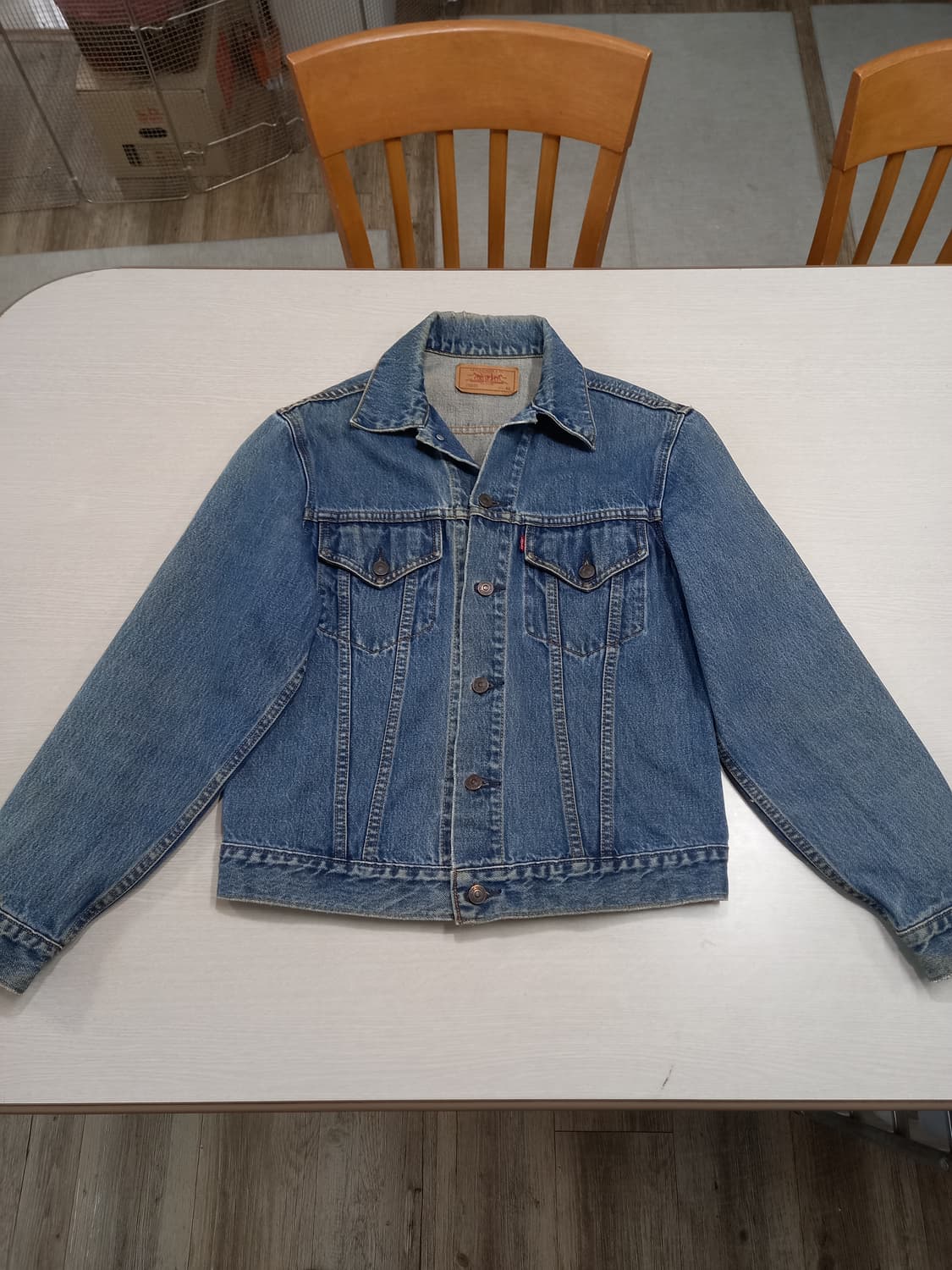L100 90's 리바이스70505 데님자켓 L-690 상품이미지1