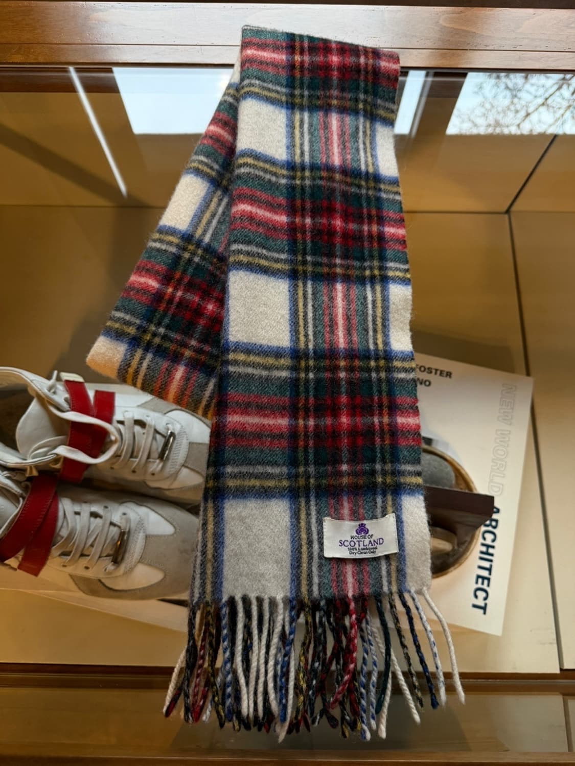 하우스 오브 스코틀랜드 램스울 머플러 상품이미지1