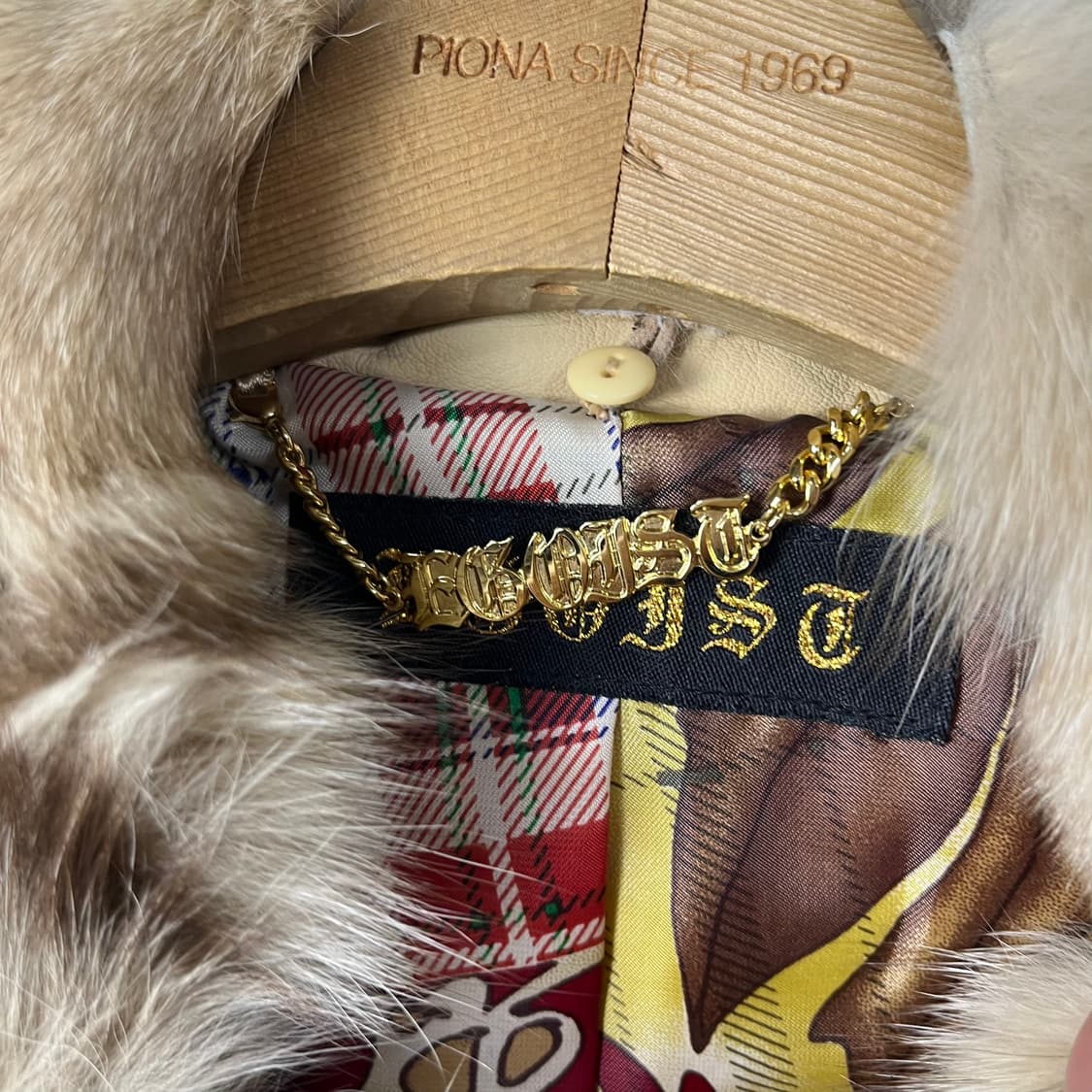 [EGOIST] 에고이스트 폭스퍼 램스킨 레더자켓 상품이미지5