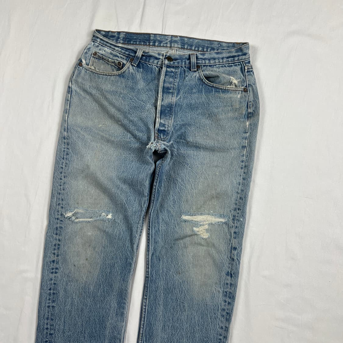 80‘s 리바이스 levis 501 데님팬츠 청바지 상품이미지3
