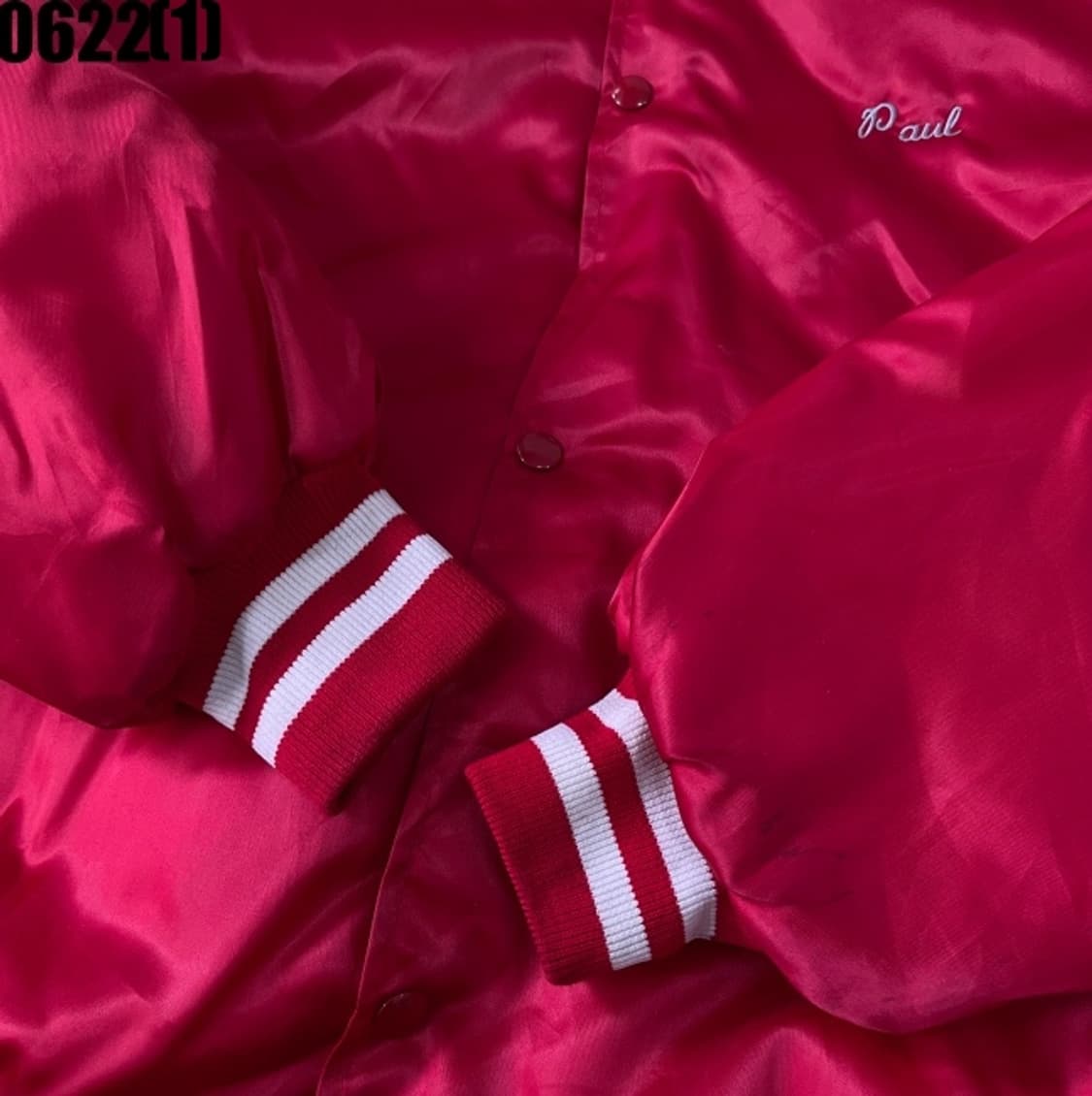 USA 빈티지 사틴 자켓 상품이미지3