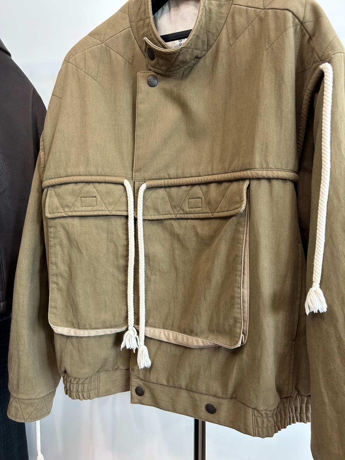 마르지엘라 스트링 장식 보머 상품이미지4