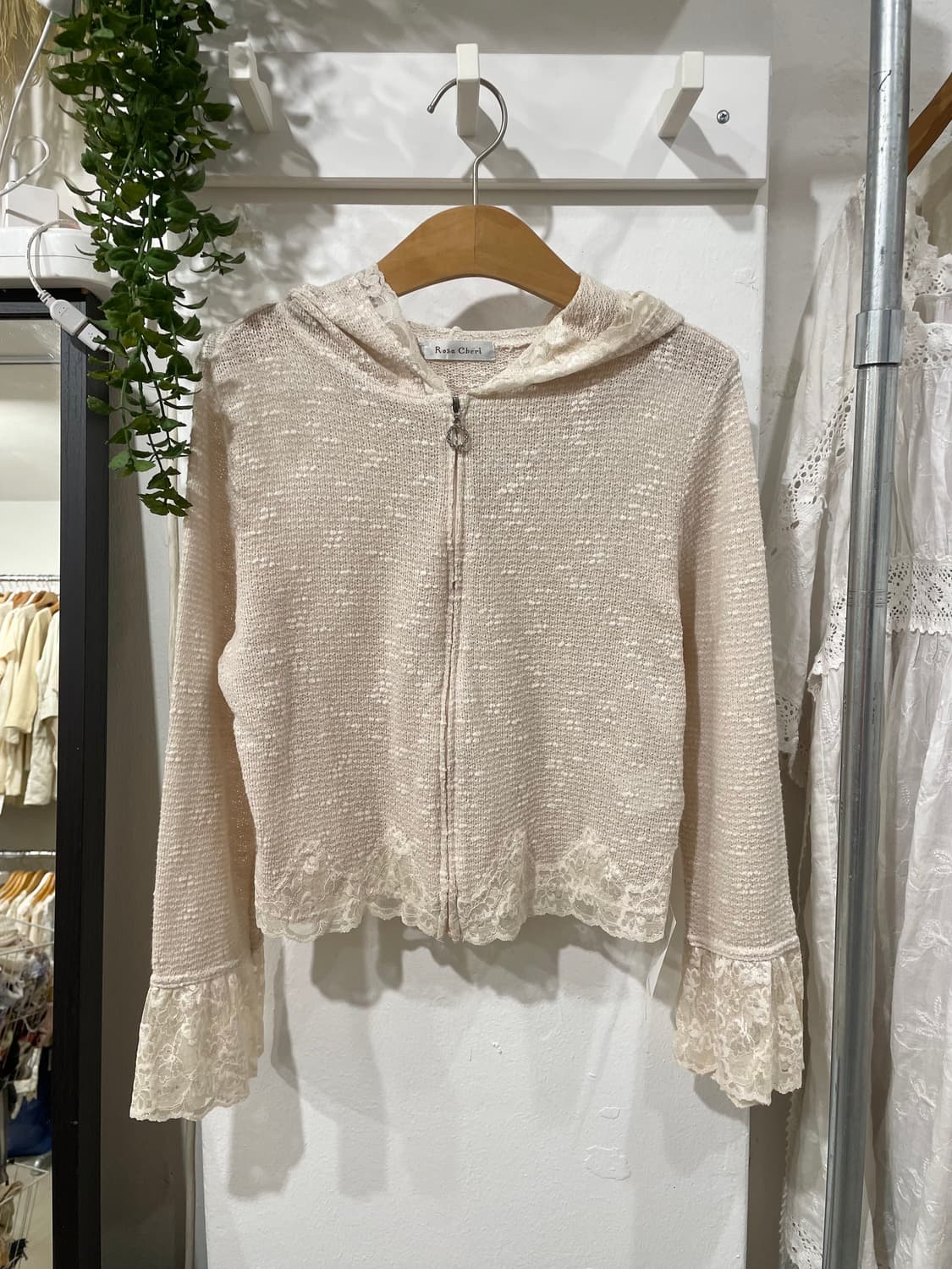 Lace Hood Crochet Cardigan 상품이미지7