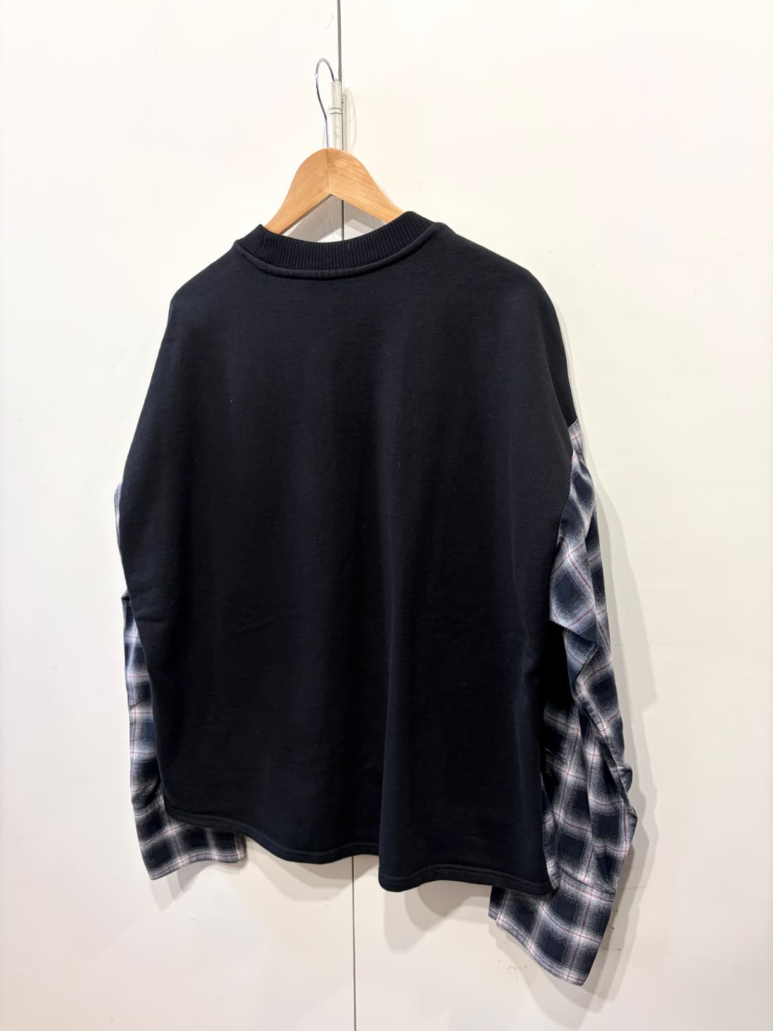 솔리드옴므 레이어드 스웻 셔츠 상품이미지4