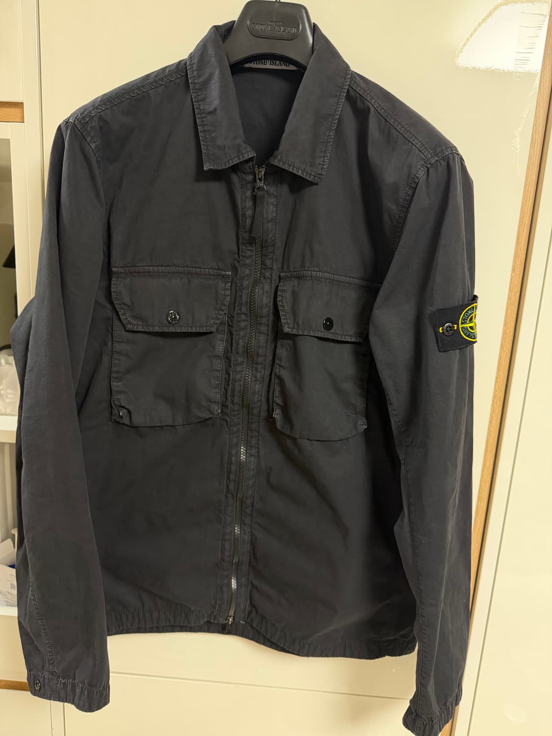 스톤아일랜드 셔츠자켓 블랙 L  상품이미지1