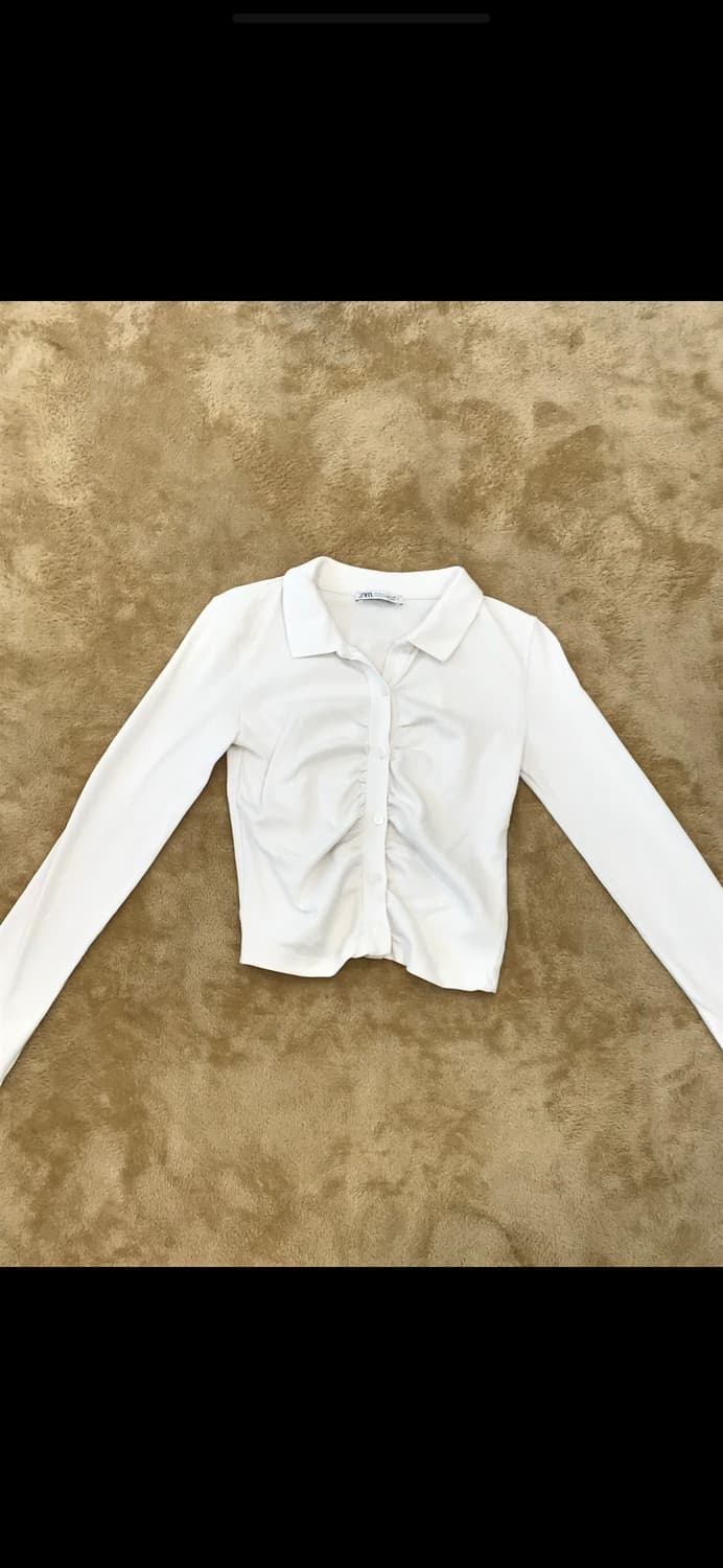 자라 셔링 가디건  상품이미지1