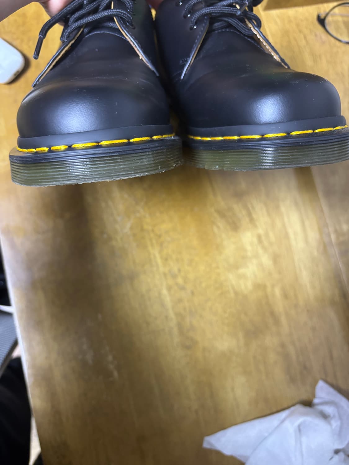 닥터마틴 1461 스무스 블랙 UK 8 270 상품이미지6