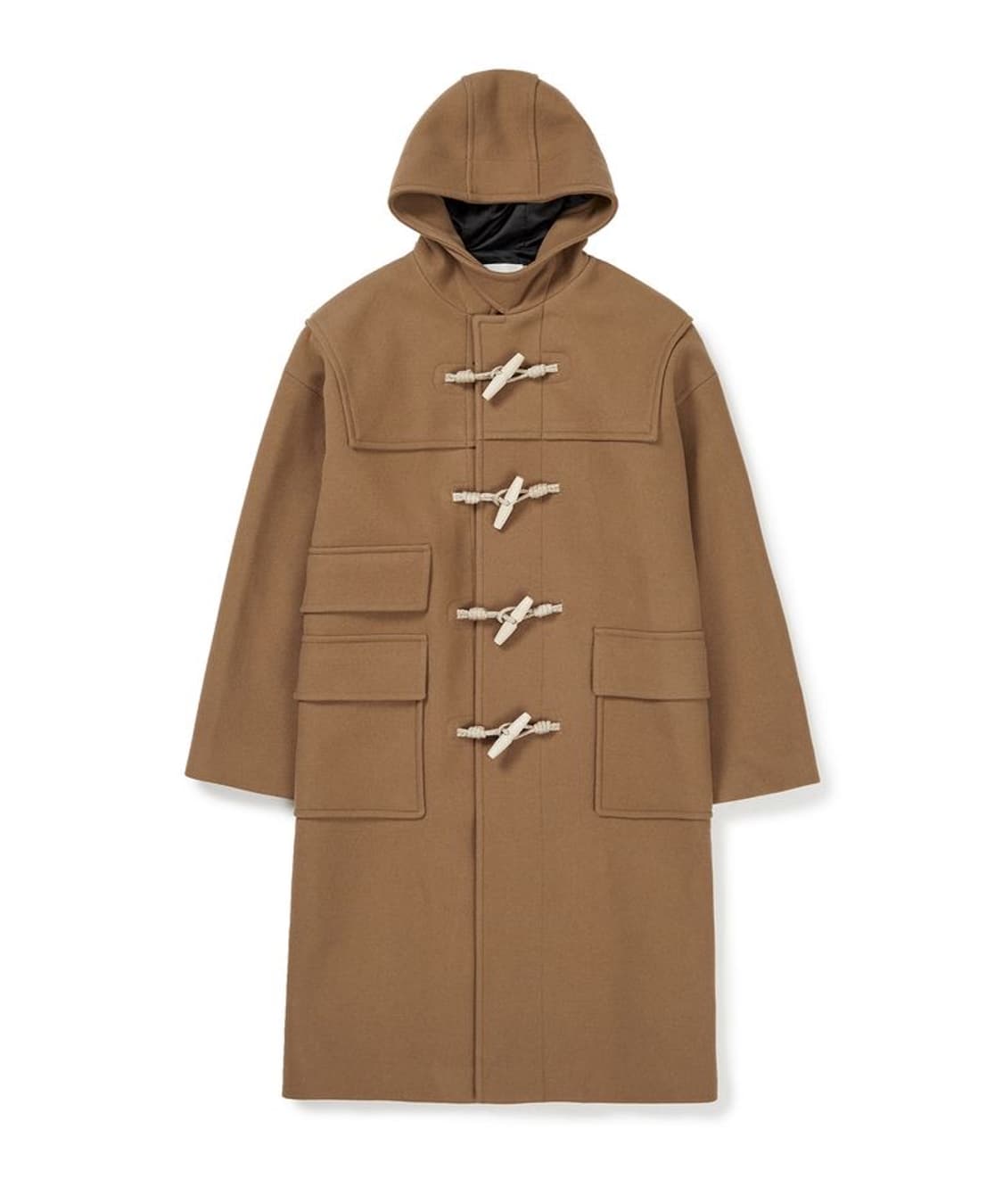 [택포](새상품)(L)이에이 IEY 맥시더플코트 카멜 상품이미지2