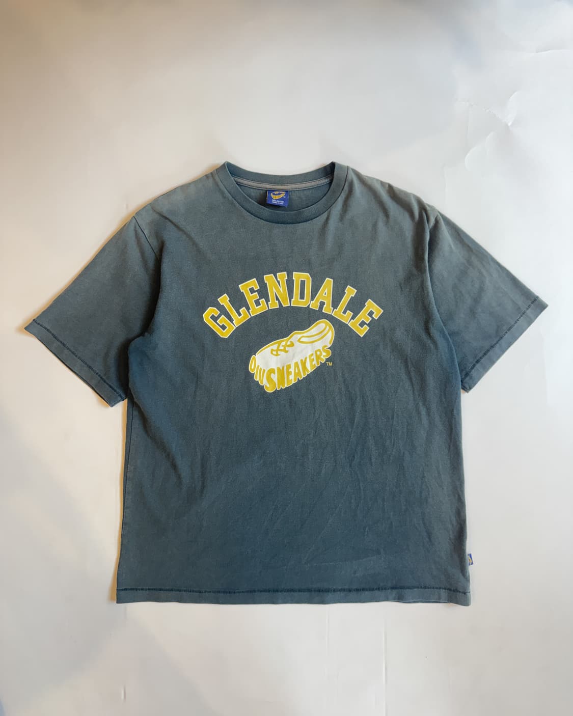 Glendale Sneakers Pigment Washed Tee 상품이미지1