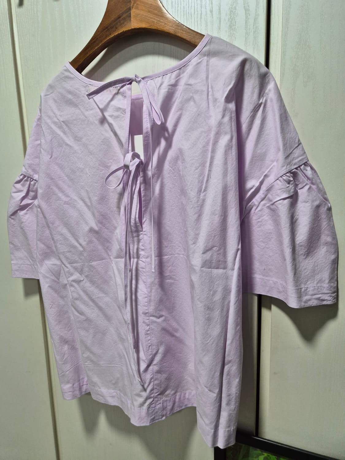 (타임세일)(새상품) 라벤더 퍼프 블라우스 상품이미지7