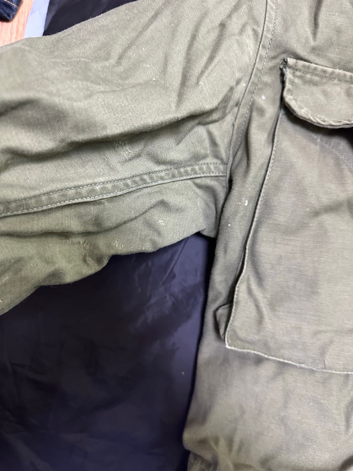 70s 알파인더스트리 오리지널 M65 필드 자켓 상품이미지6