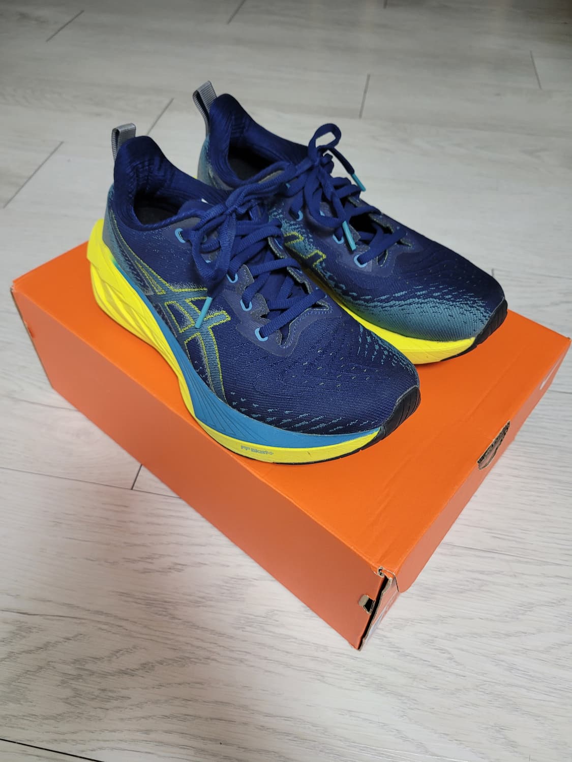 아식스 노바 블라스트4 익스팬스 블루틸 250 상품이미지1