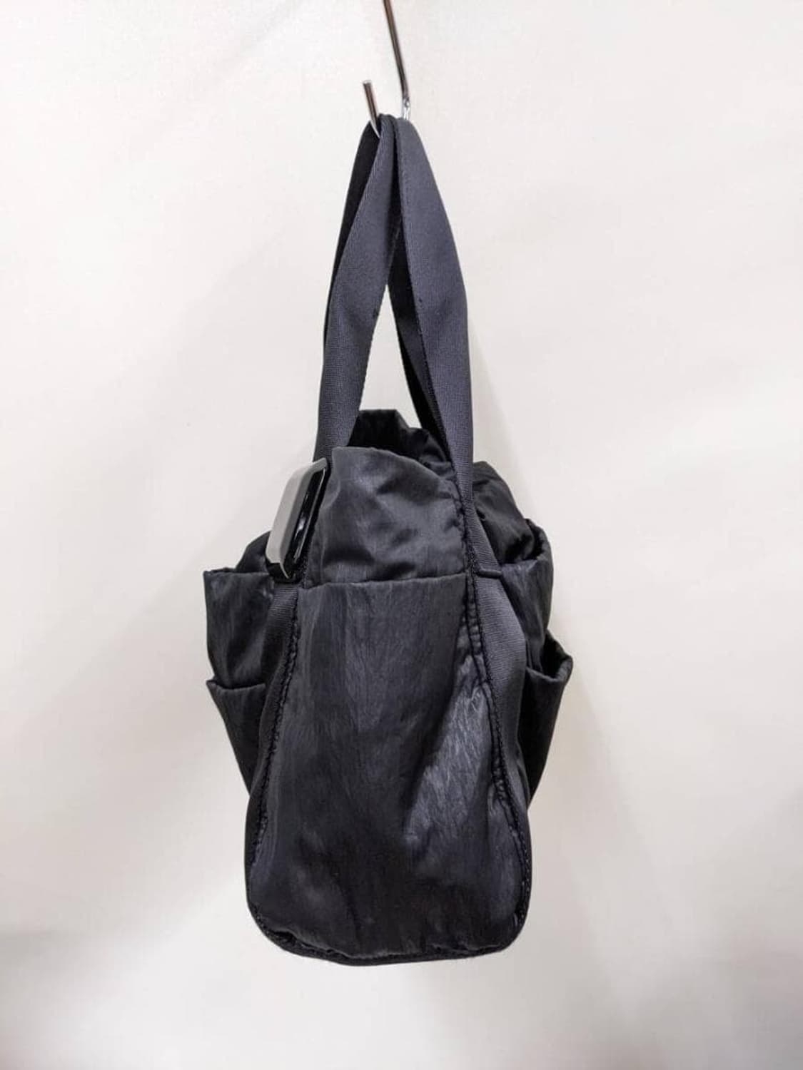 ear PAPILLONNER 나일론 르신 파츠 토트백 이세이미야케 스타일 상품이미지3