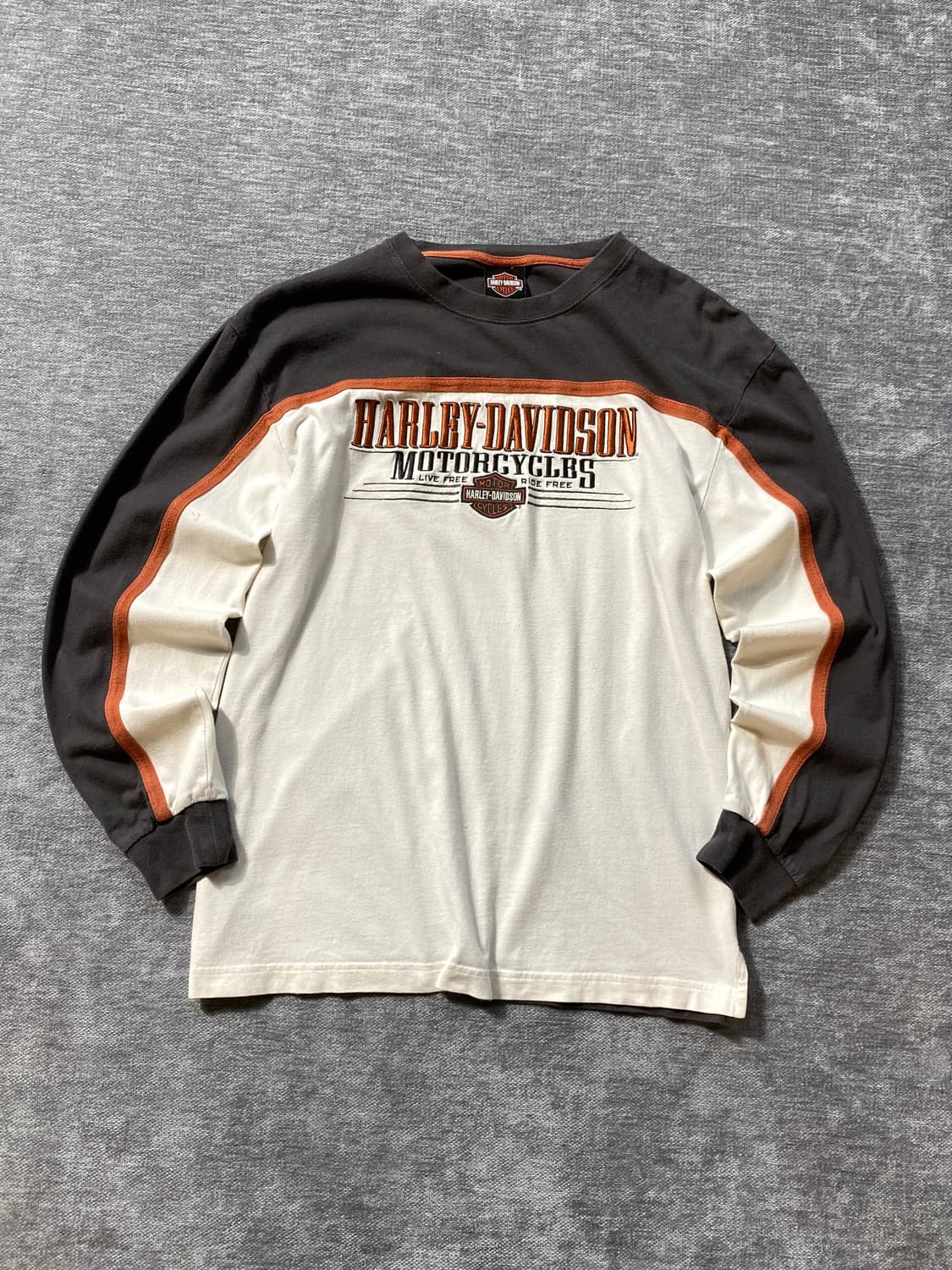 [L] Harley Davidson 할리데이비슨 빈티지 롱 슬리브 상품이미지1