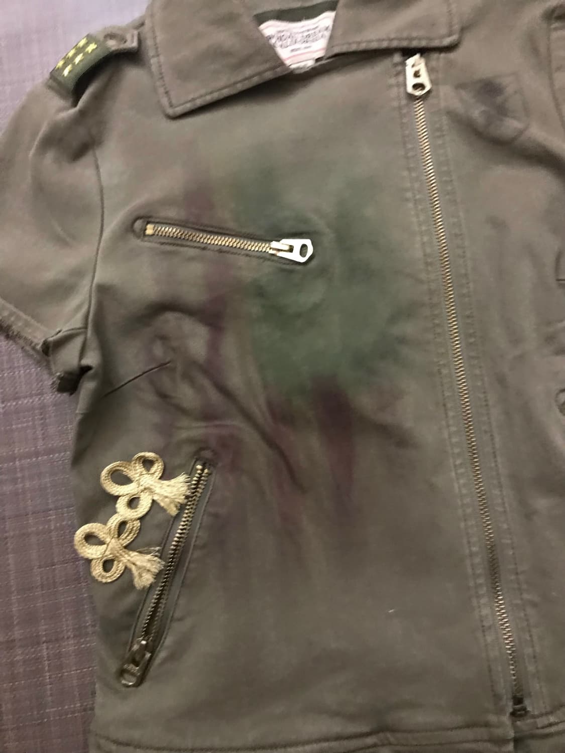 Military Frill Jacket 상품이미지4