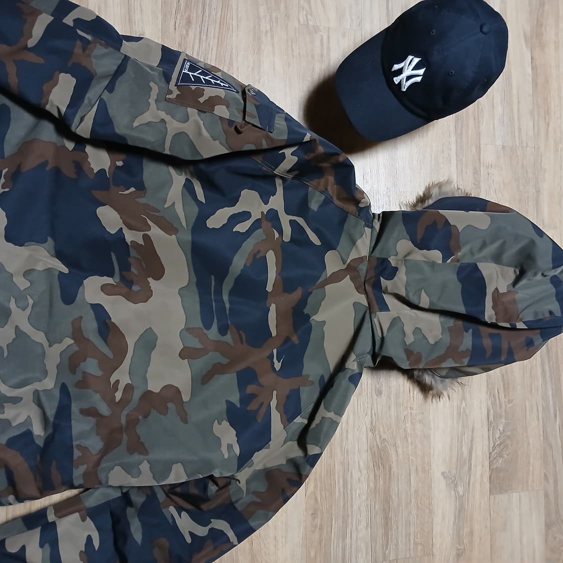 HEURIPOP 휴리팝 보드 카모 스키 점퍼 패딩 자켓 상품이미지3