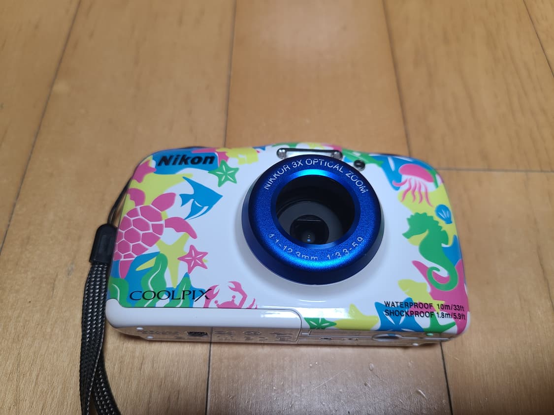 니콘 쿨픽스 w100 방수 카메라 sd카드 포함 상품이미지2