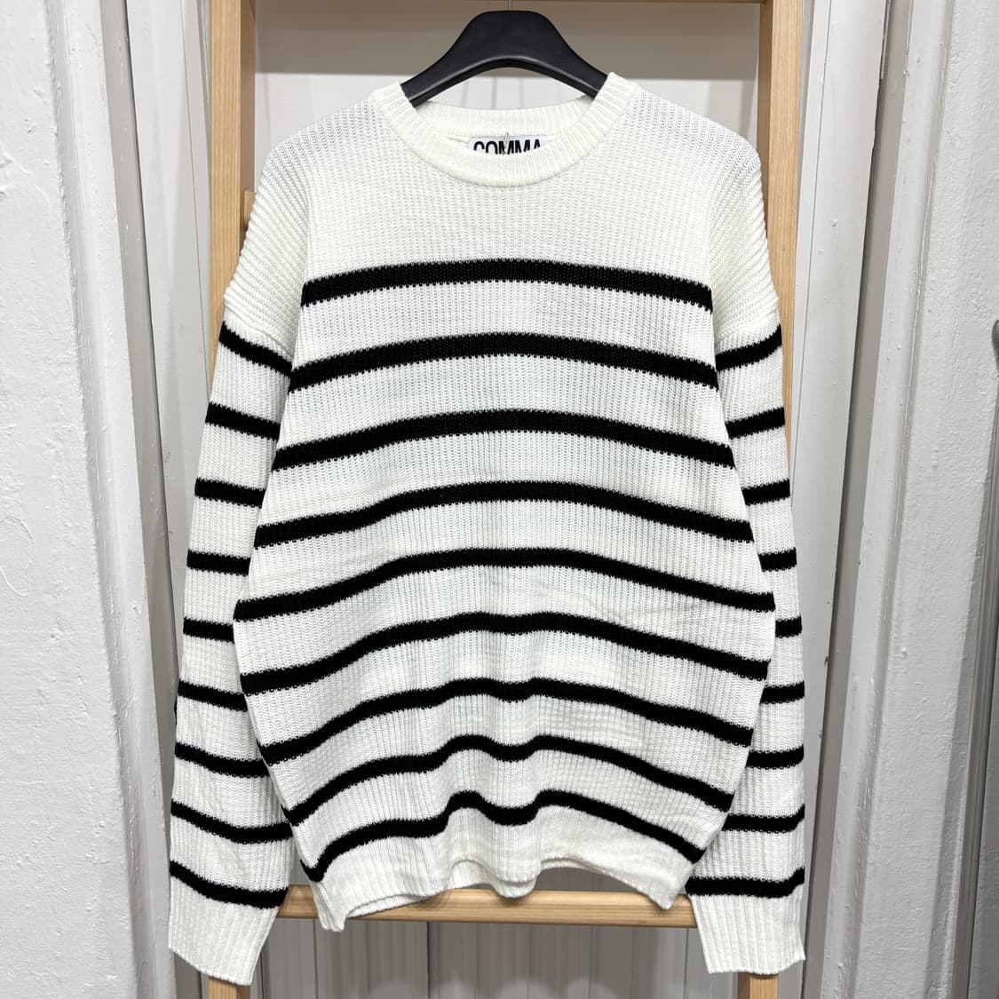 [새상품] 단가라 코튼 니트 3컬러 상품이미지1