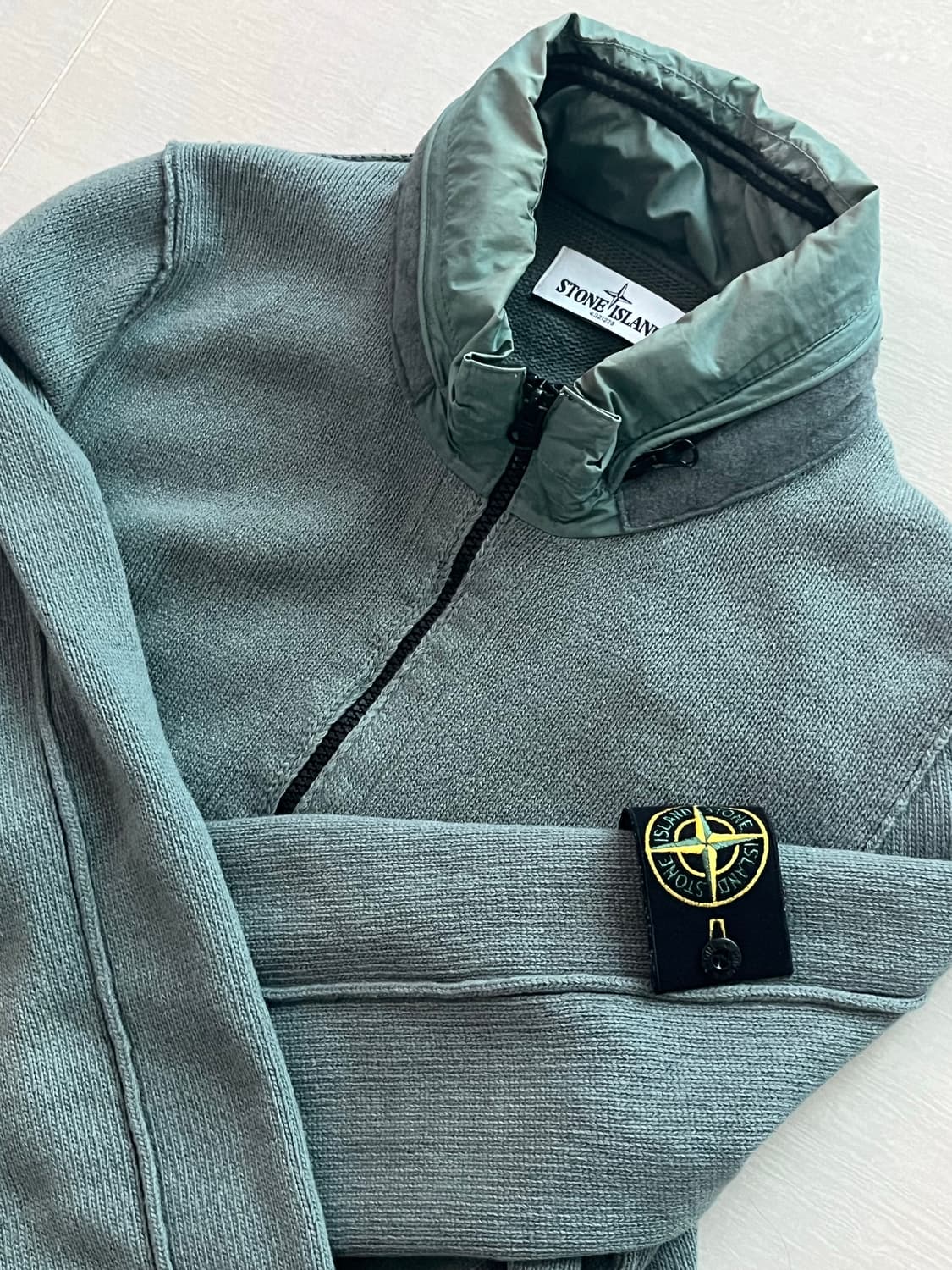 (정품) (급처) (개이쁨) 스톤아일랜드 니트 자켓  상품이미지2