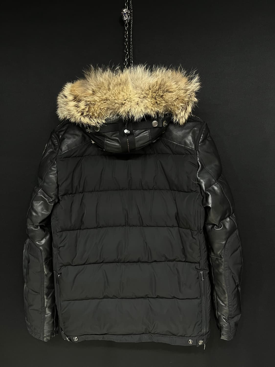 파라점퍼스 d hole 가죽파카 상품이미지7