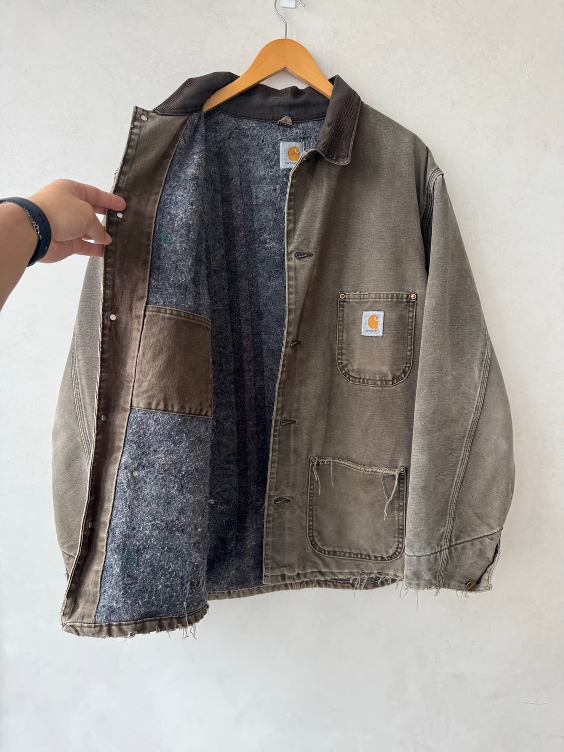 8/90s 칼하트 페이드 Chore Jacket 상품이미지8