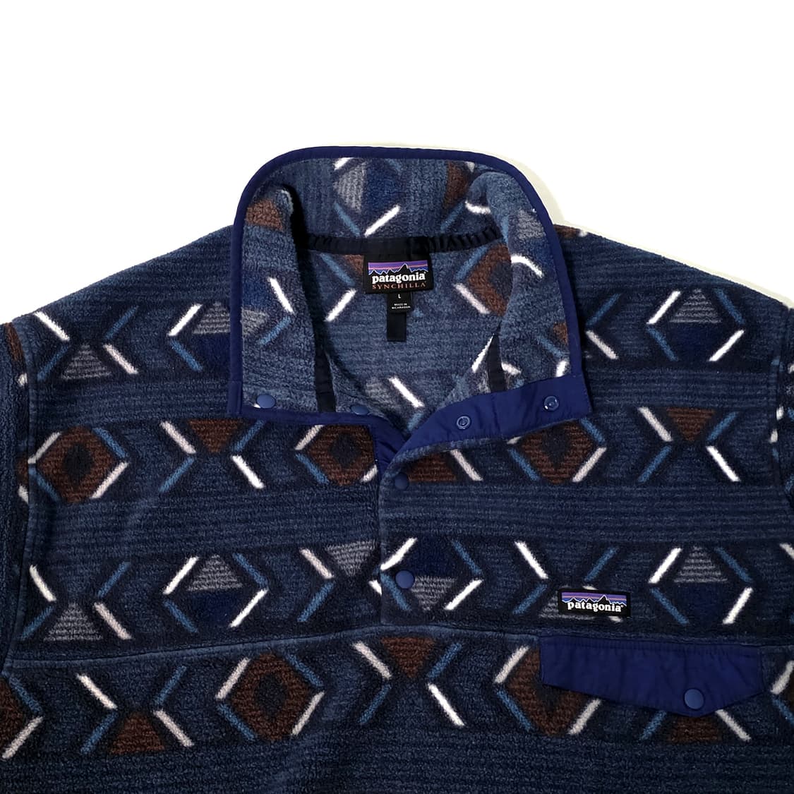 [L] 파타고니아 신칠라 프린티드 스냅티 라이프사이클 상품이미지4