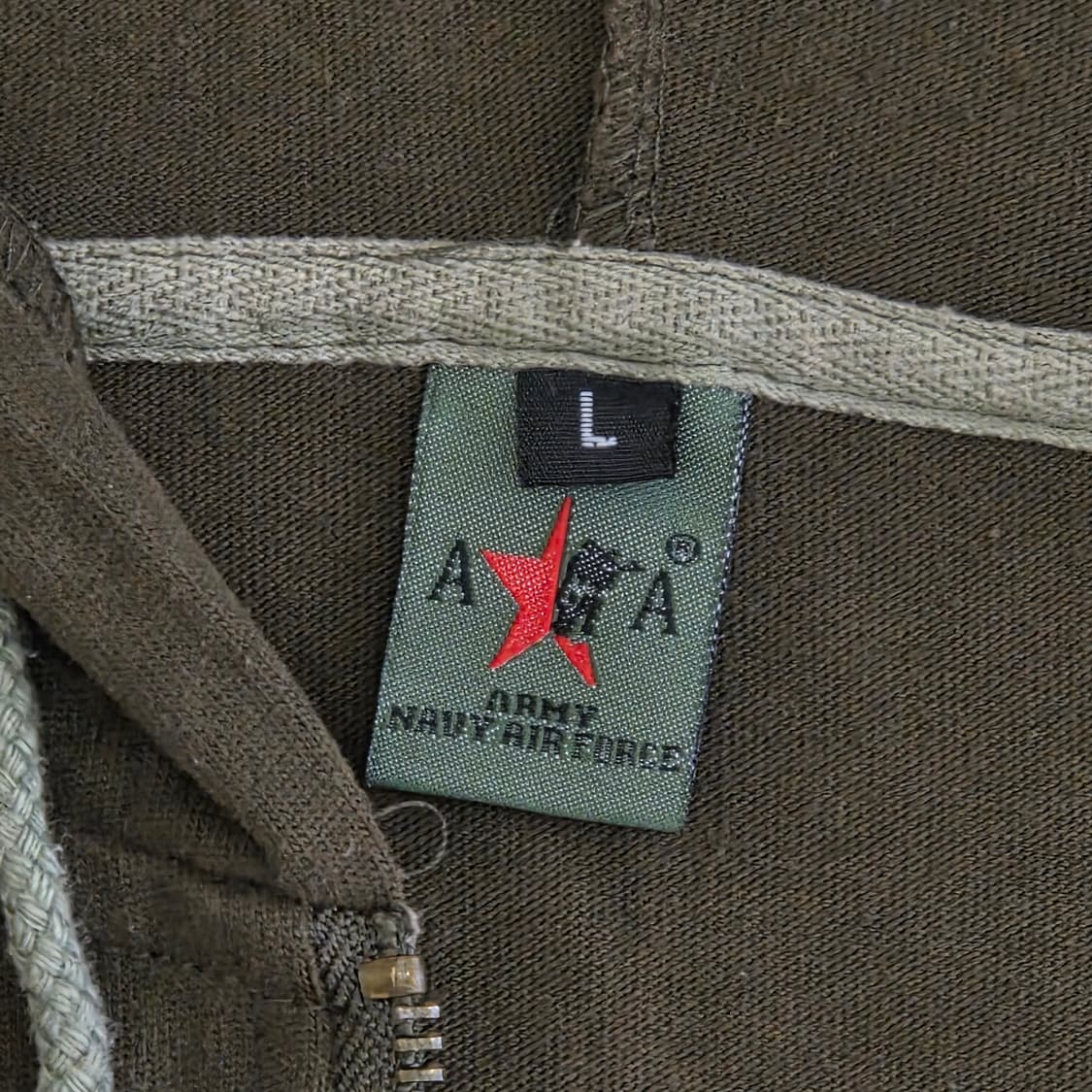 Vintage 빈티지 US Army 후드 집업 상품이미지5