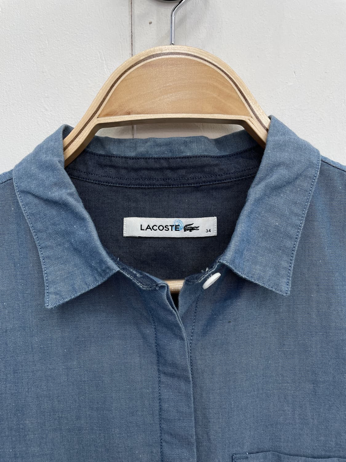 라코스테 벨티드 셔츠 원피스 상품이미지6