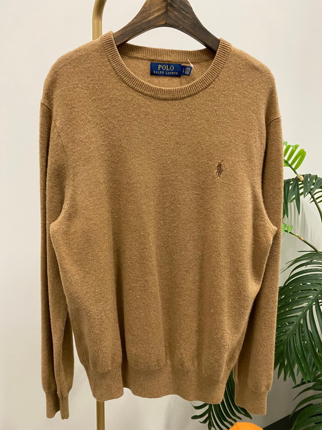 폴로 랄프로렌 브라운 울니트 상품이미지1