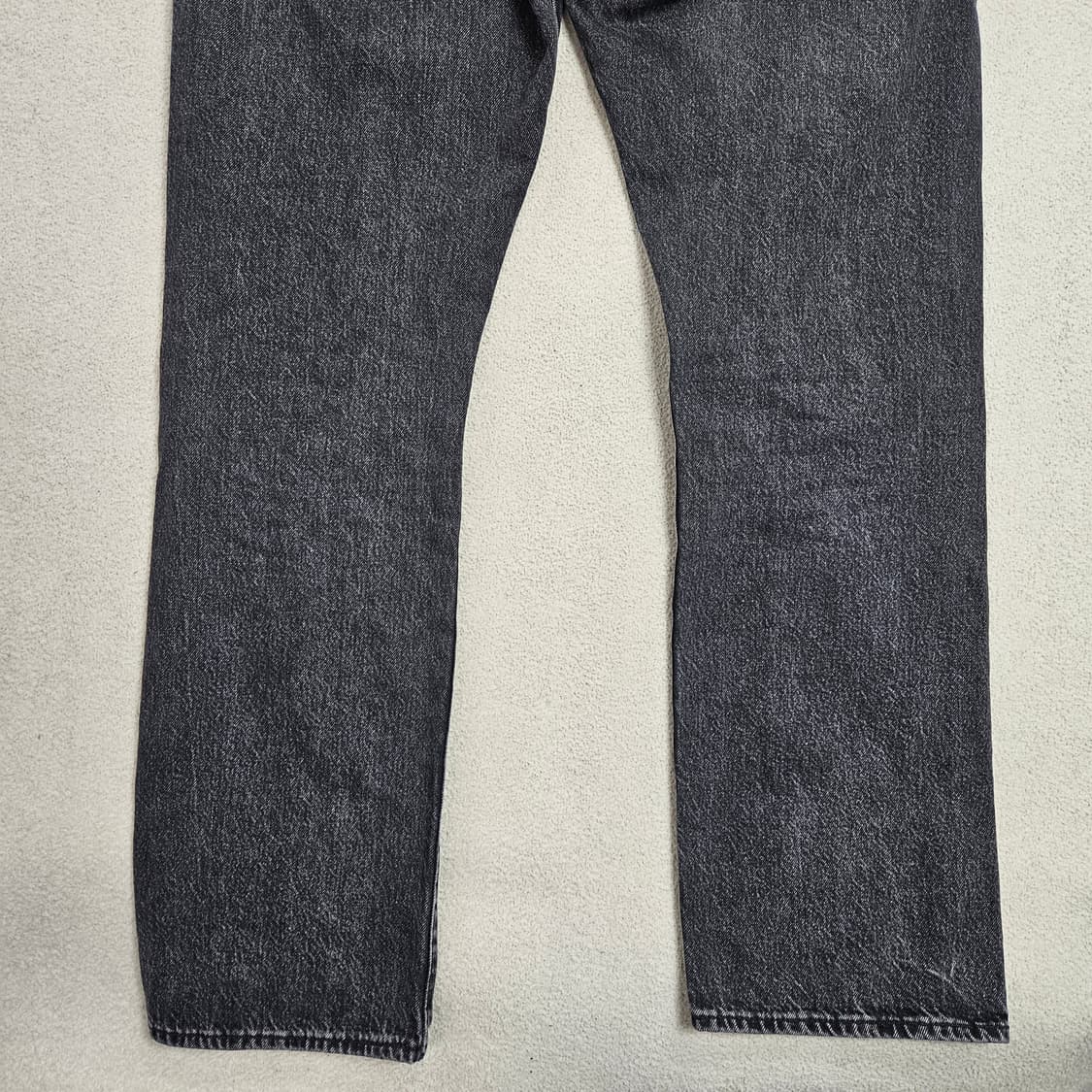 리바이스 501 흑청 데님 36 32 상품이미지5