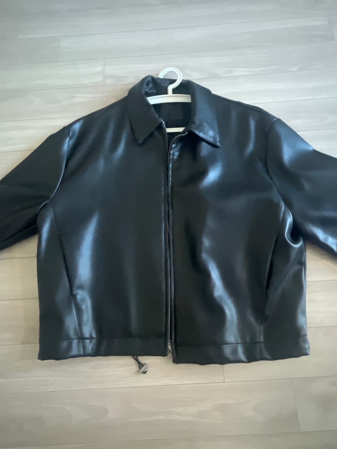 아이러니 포르노 레더 자켓 가죽자켓 상품이미지2