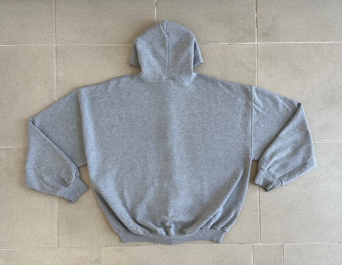 00s 빈티지 러셀 후드집업 그레이 XL 상품이미지2