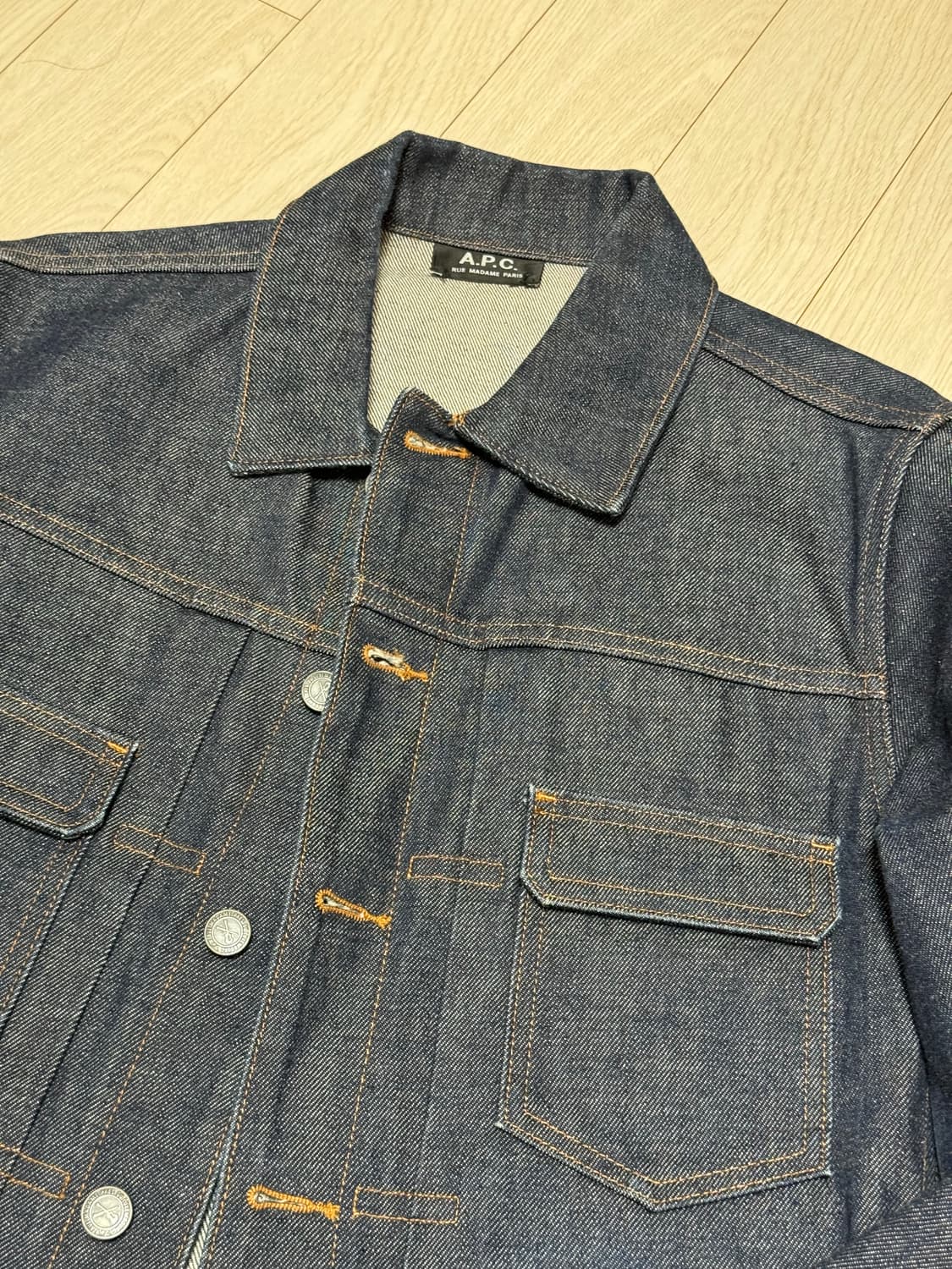 A.P.C 아페쎄 지쟌 청자켓 95 상품이미지1