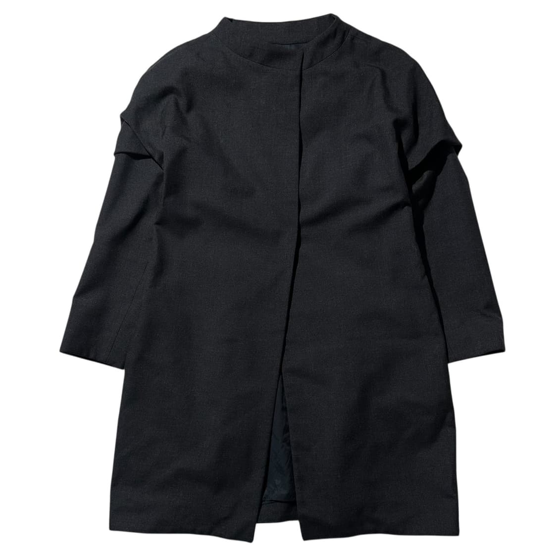 마르니 히든버튼 셔링 싱글 코트 상품이미지1