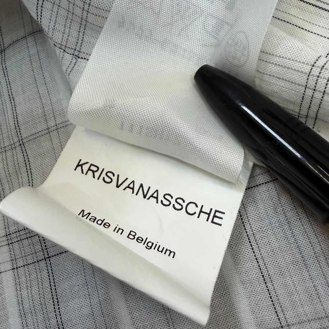 Kris Van Assche 크리스 반 아쉐 썸머 체크 셔츠 48 상품이미지6