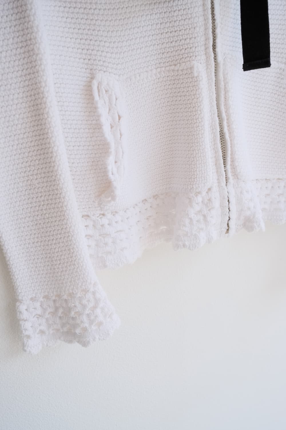 Crocheted hood zip-up 상품이미지4