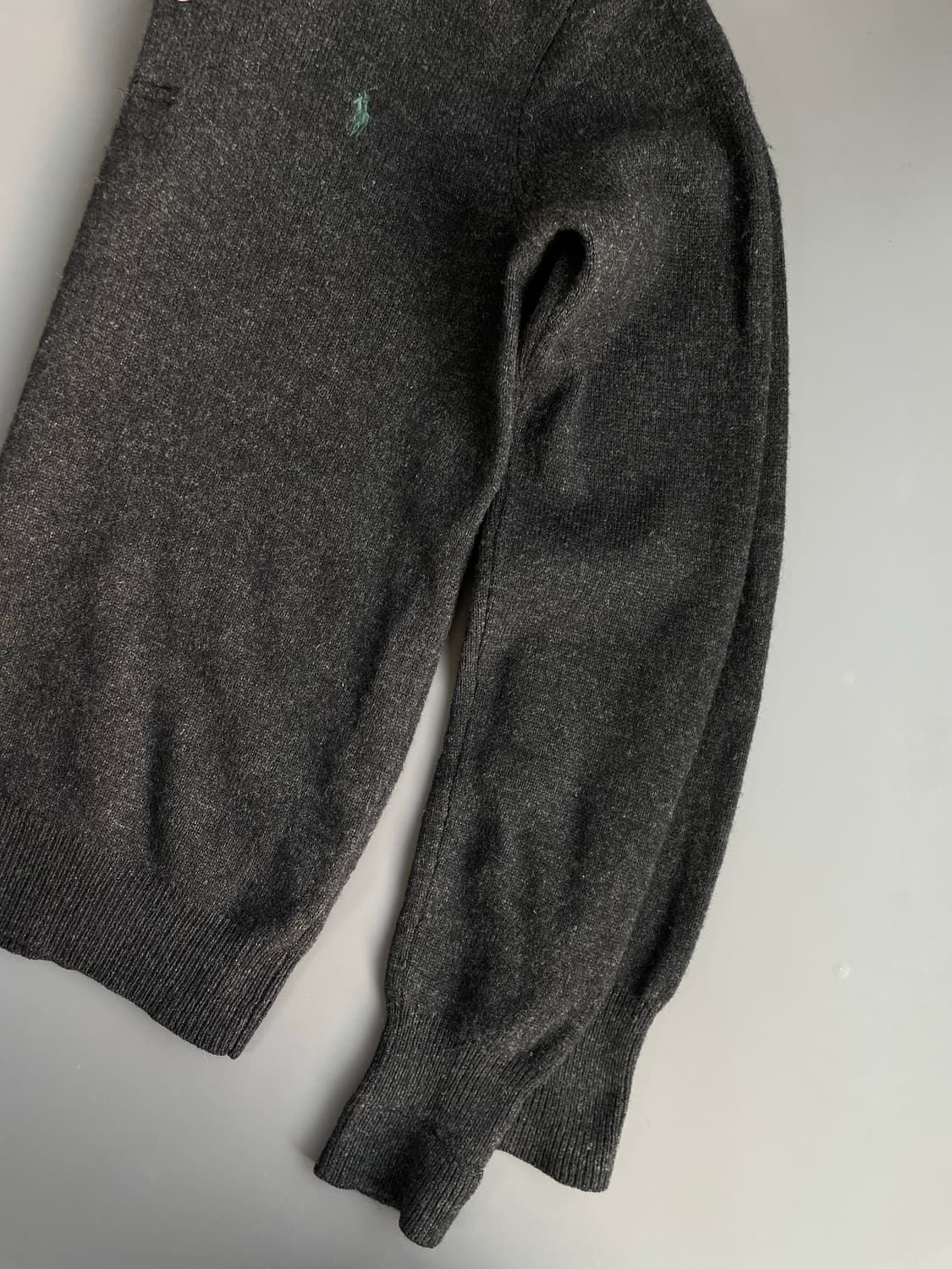 [S] 폴로 랄프로렌 자수로고 램스울 카라 니트 스웨터 상품이미지5