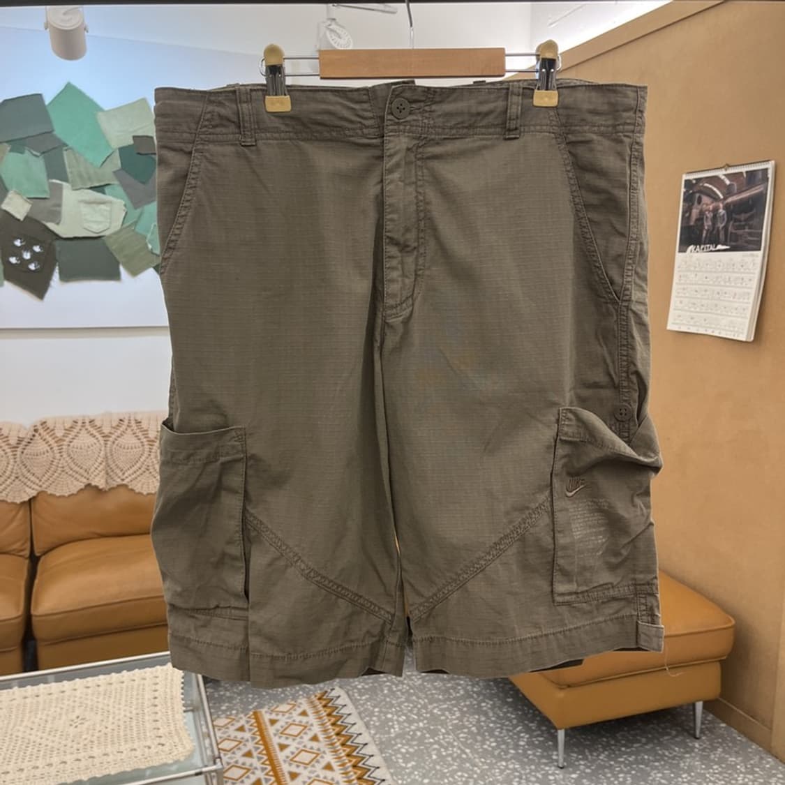 나이키 밀리터리 사파리 헌팅 카고 쇼츠 반바지 L C10649 상품이미지3