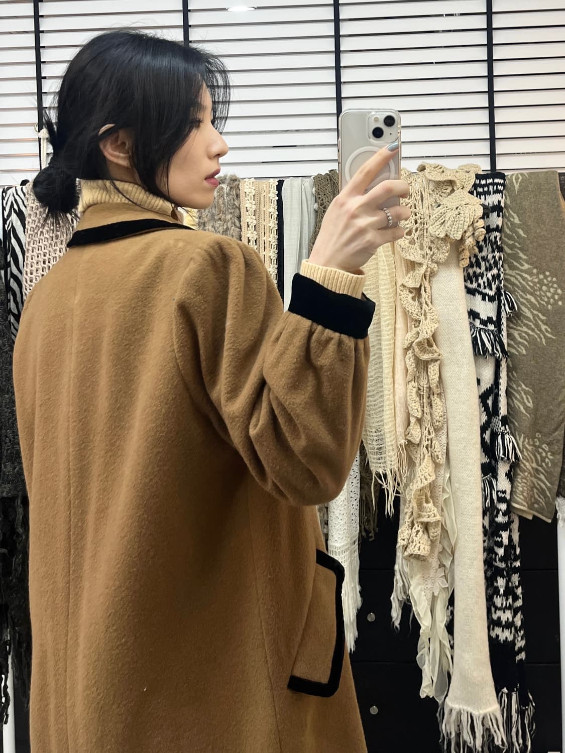 camel edge coat 상품이미지7