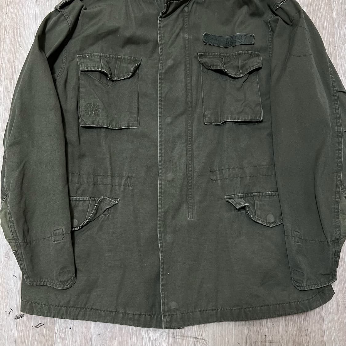 아베크롬비 밀리터리 포켓 M65 야상 필드자켓 XL/105  상품이미지4