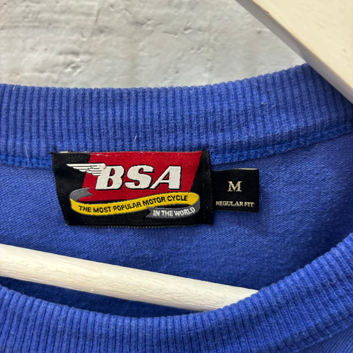 BSA 챔피언쉽 블루 반팔 티셔츠 M 상품이미지7