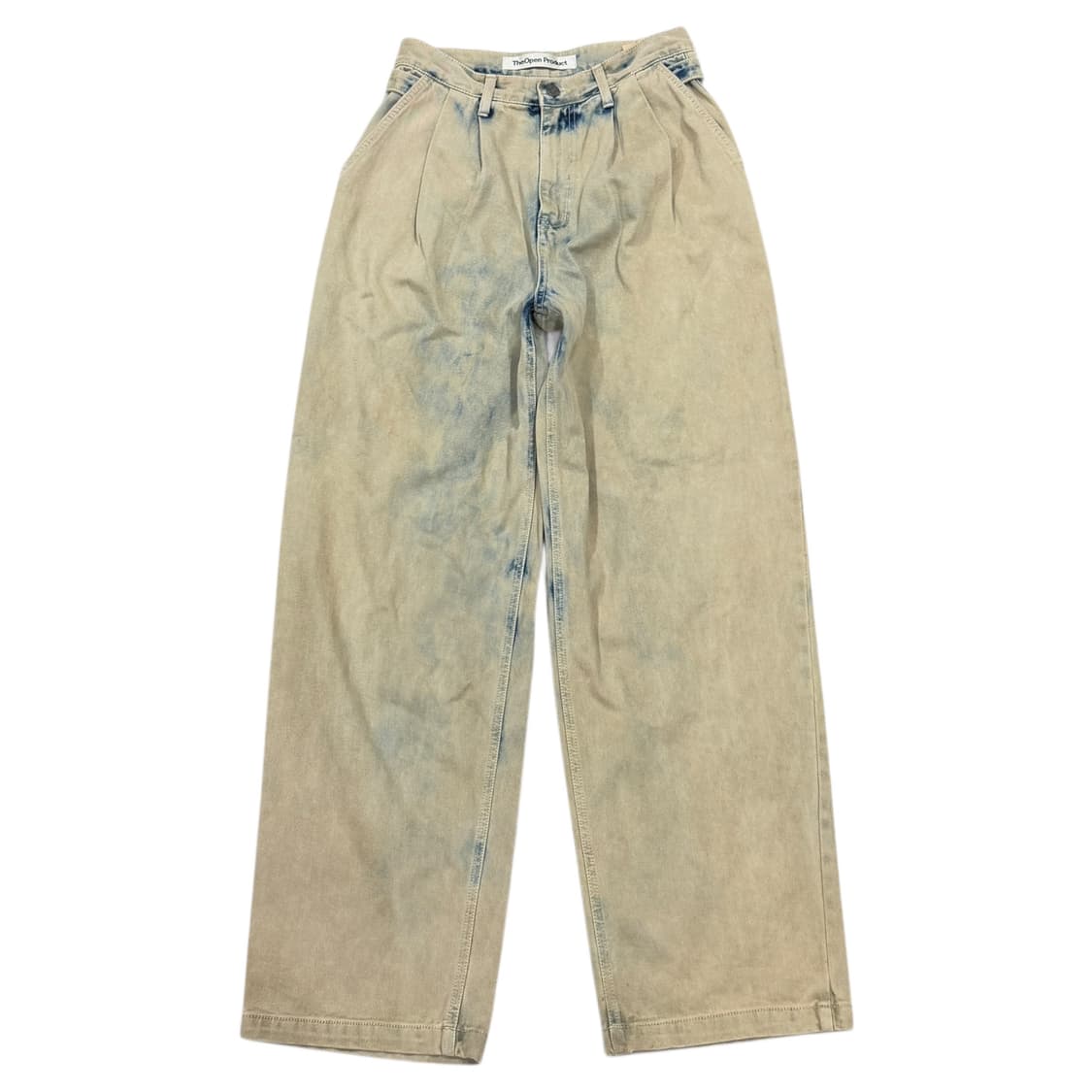 더오픈프로덕트 타이다이 데님 팬츠 바지 베이지 1 상품이미지1