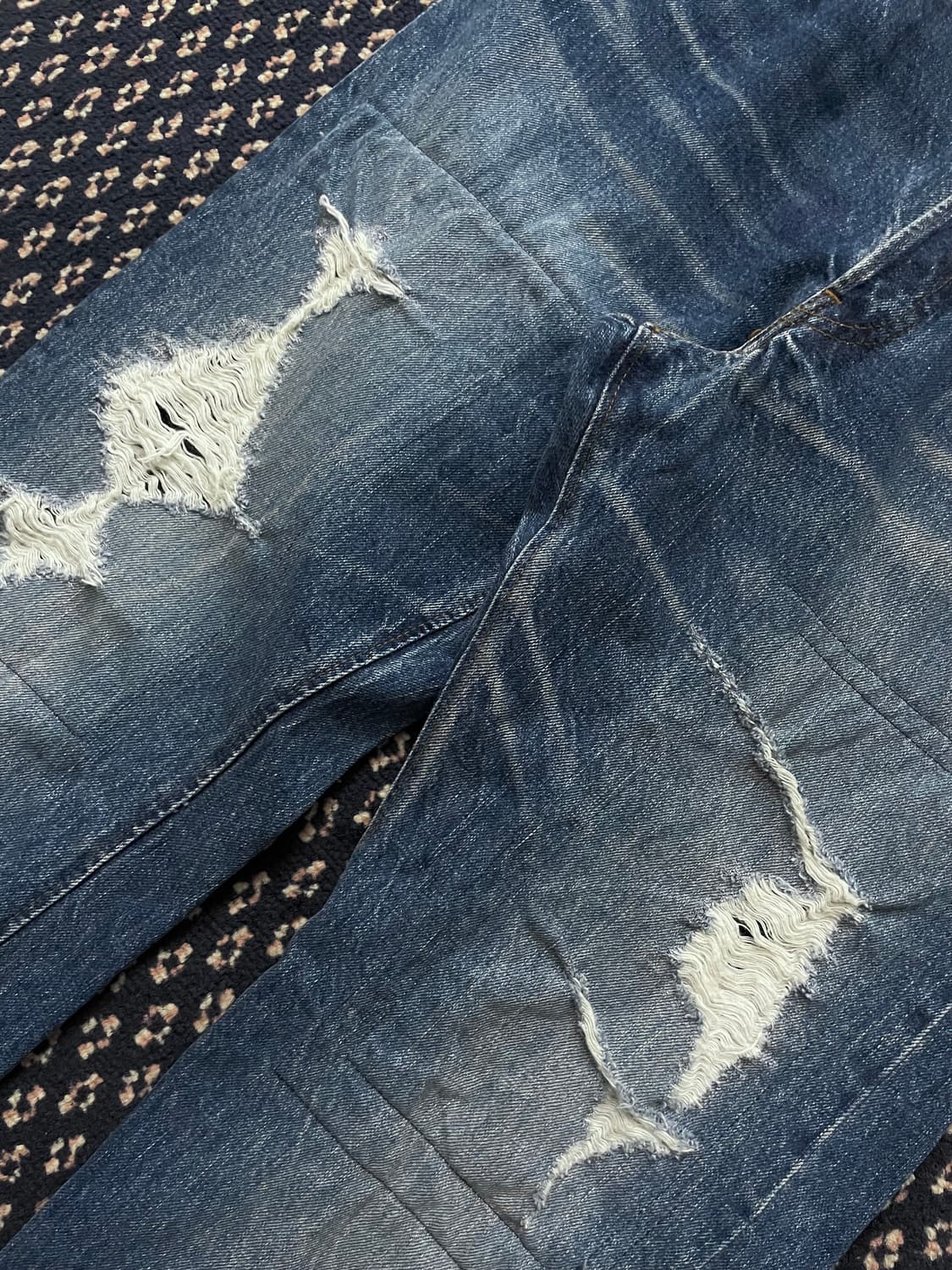 Dubble Works Washed Denim Pants 상품이미지4
