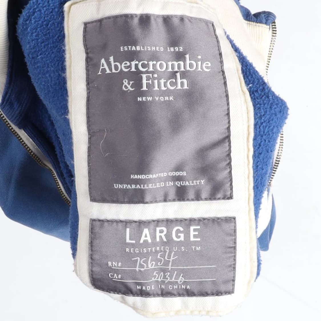 아베크롬비 Abercrombie & Fitch Logo Zip Up 
 상품이미지7