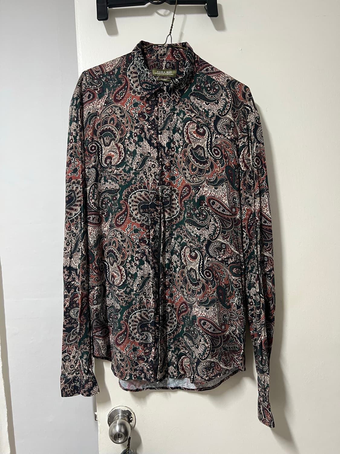 자라 페이즐리 셔츠 상품이미지1
