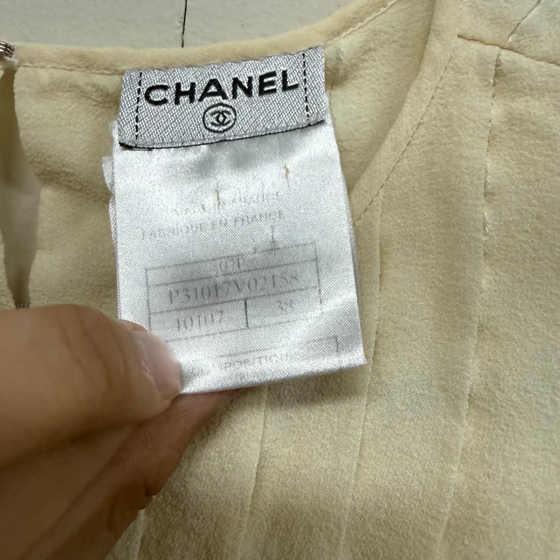 샤넬 드레이프 튜닉  상품이미지4