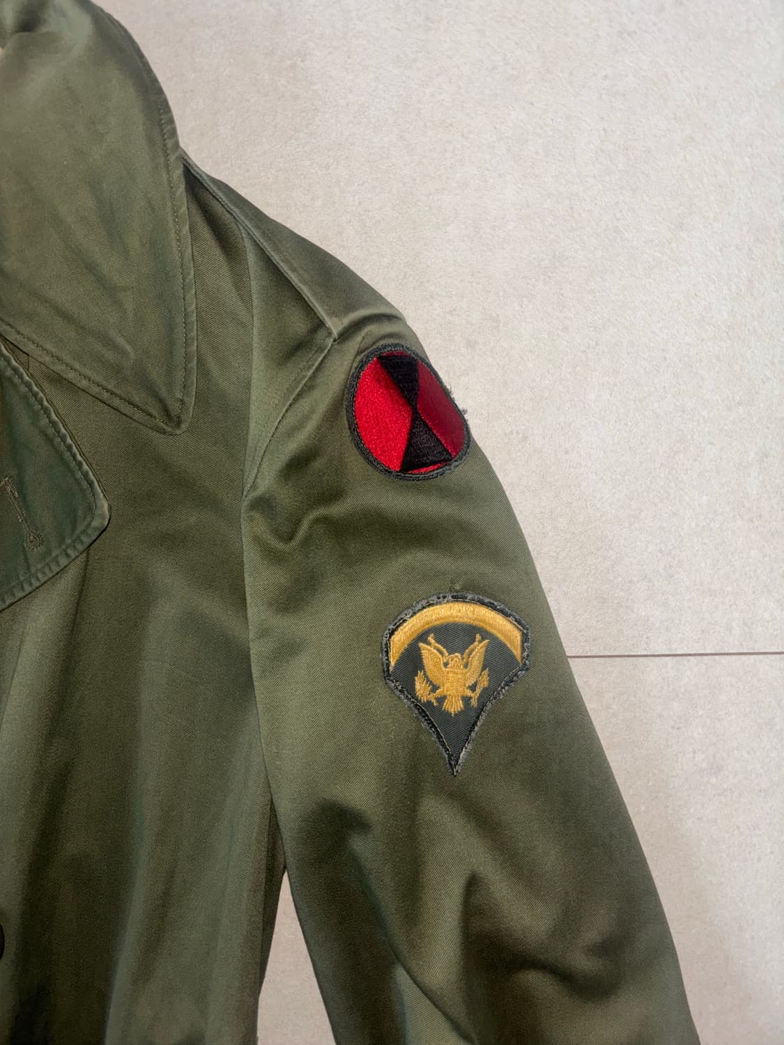 60s 미군 보급용 트렌치코트 상품이미지2